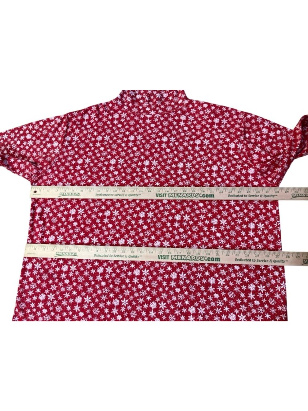 Willow Bay Womens 22W 24W 3X Red White Snowflake Mock Neck Knit Top Used - Picture 7 of 10